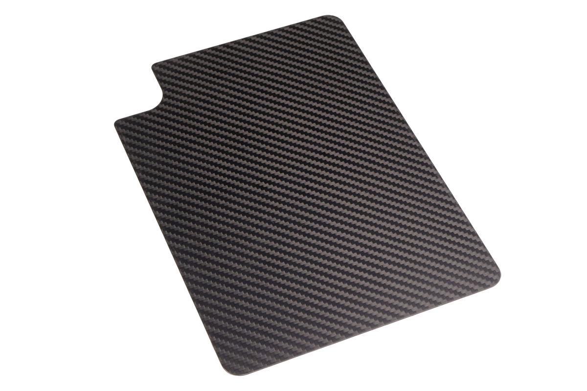 Carbon fiber sheets for GPS and RTK mounting components