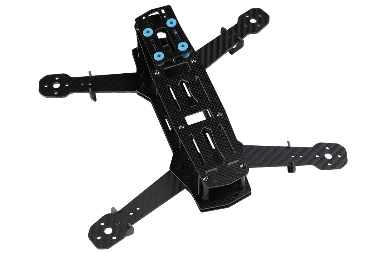 Carbon fiber UAV drone frame product
